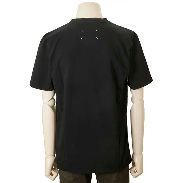 メゾンマルジェラ Maison Margiela Tシャツ 半袖 メンズ ブラック 