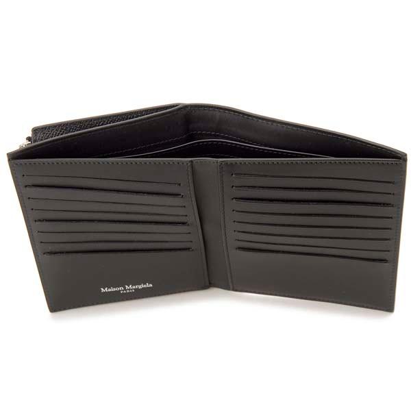 Maison Margiela（メゾンマルジェラ） 二つ折り財布 ブラック