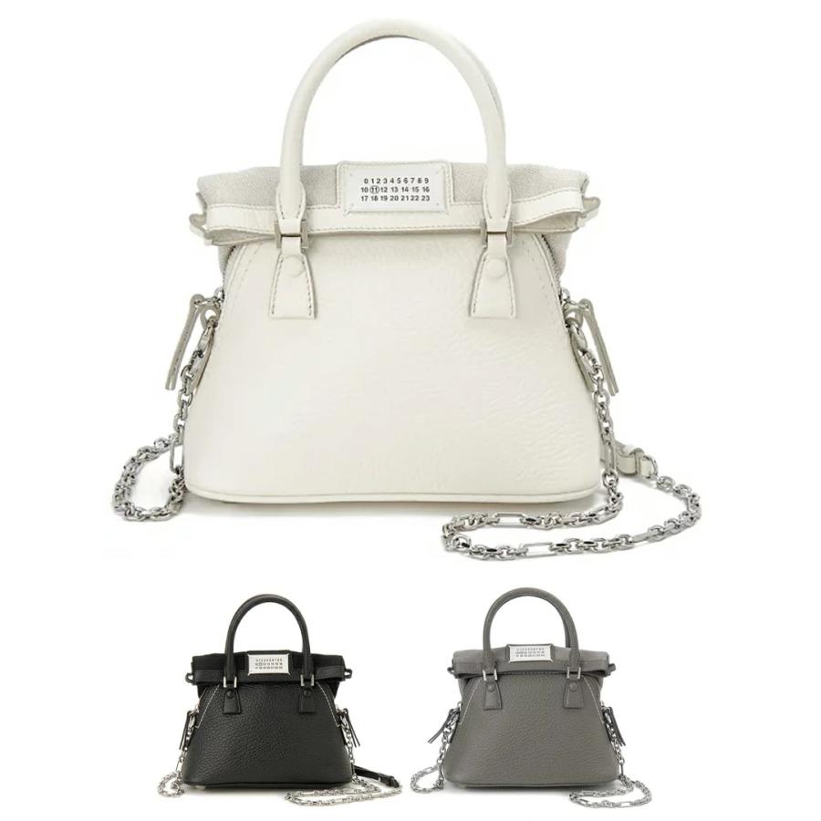 Maison Margiela メゾンマルジェラ ハンドバッグ レディース S56WG0081P4455 5AC MICRO BAG　5ACマイクロバッグ Maison Margiela（メゾンマルジェラ） ハンドバッグ レディース