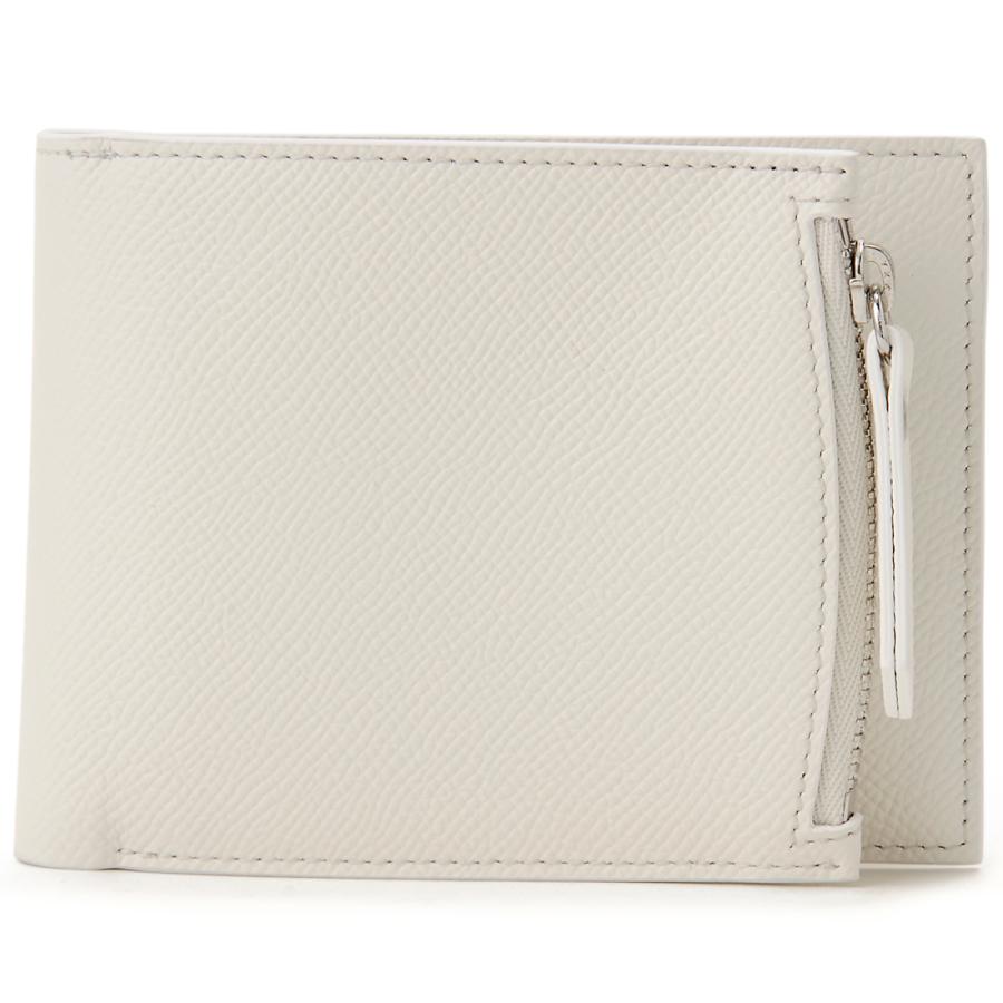 Maison Margiela 二つ折り財布 ホワイト Maison Marlgiela マルジェラキャンバス 二つ折り財布 ホワイト