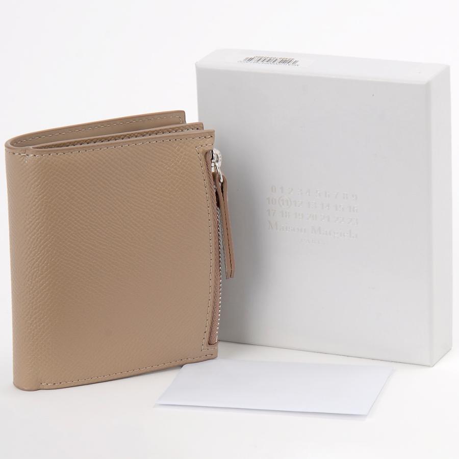 Maison Margiela（メゾンマルジェラ） 二つ折り財布 ベージュ