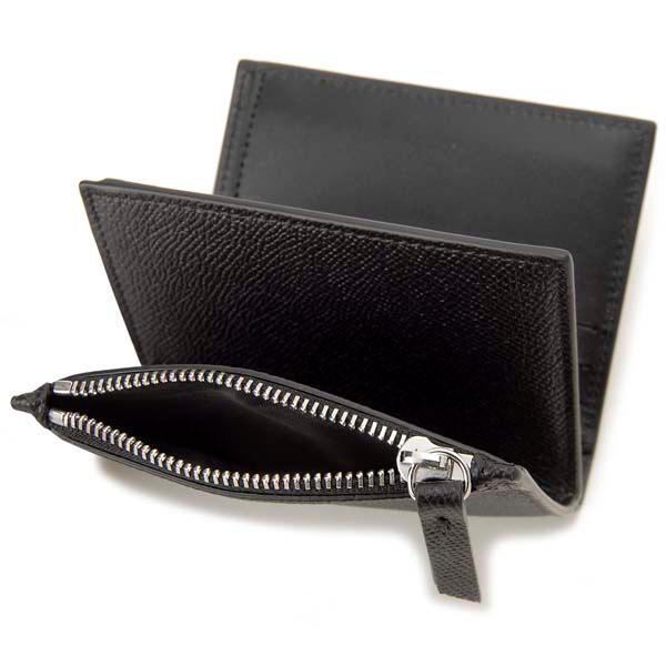 Maison Margiela メゾンマルジェラ 二つ折り財布 ブラック SA1UI0020P4745T8013 Maison Margiela（メゾンマルジェラ） 二つ折り財布 ブラック