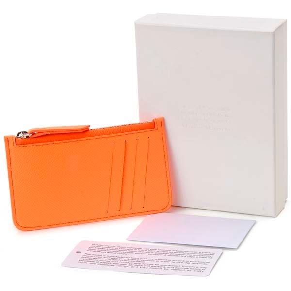 【新品】メゾンマルジェラ 小銭入れ ケース ユニセックス オレンジ Maison Margiela（メゾンマルジェラ） コインケース 小銭入れ カード