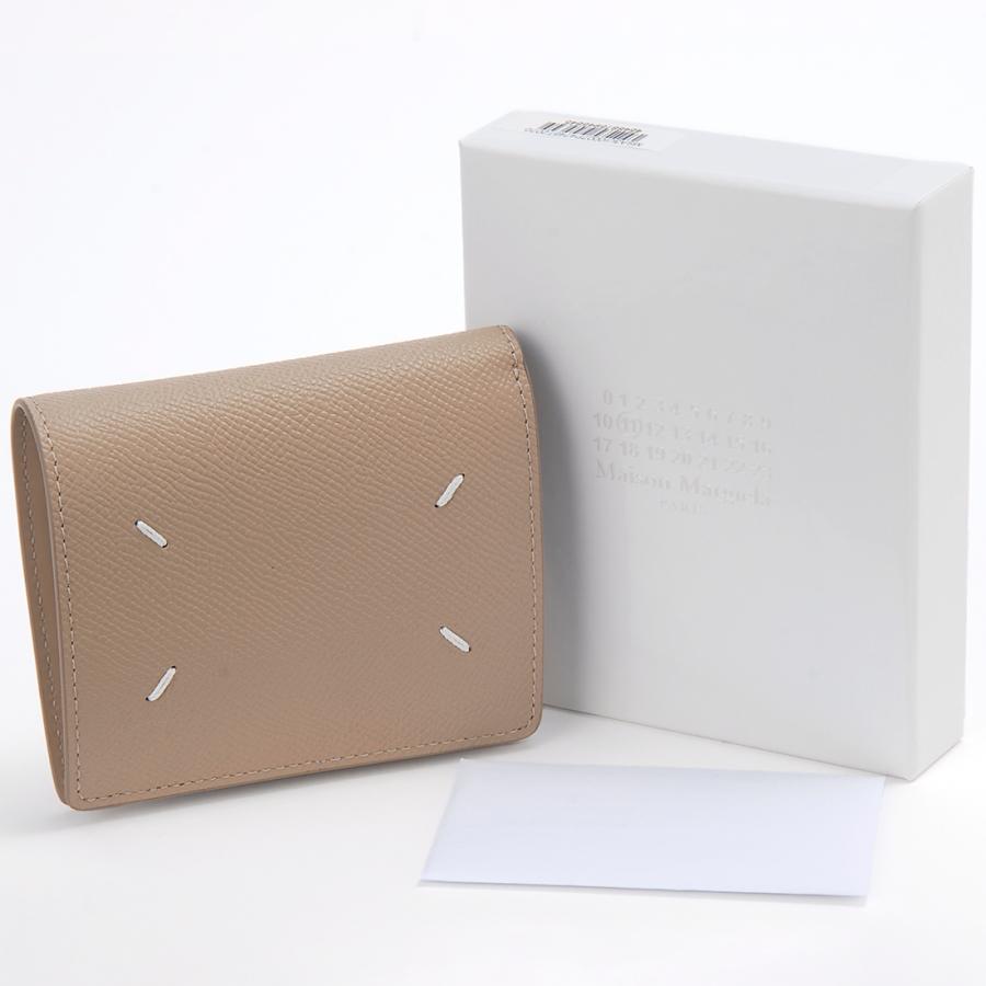 Maison Margiela メゾンマルジェラ 二つ折り財布 ベージュ  