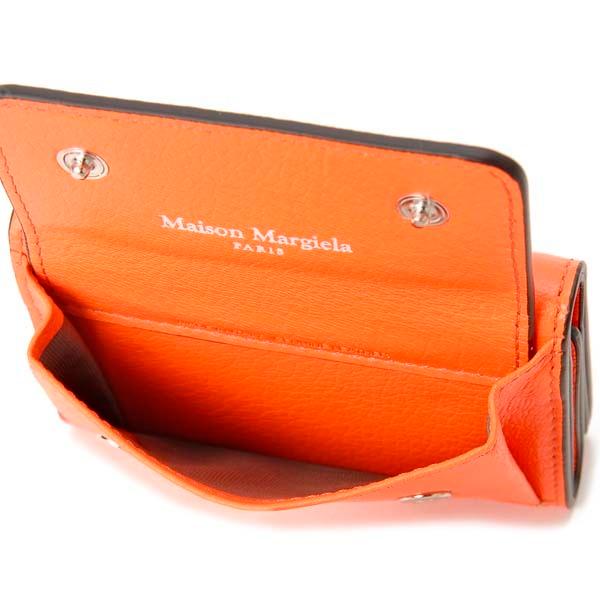 Maison Margiela メゾンマルジェラ 三つ折り財布 レディース オレンジ SA3UI0012 P4806 T3159 4ステッチ
