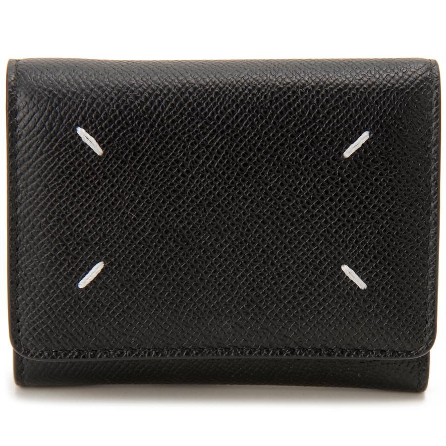 Maison Margiela（メゾンマルジェラ） 三つ折り財布 ブラック