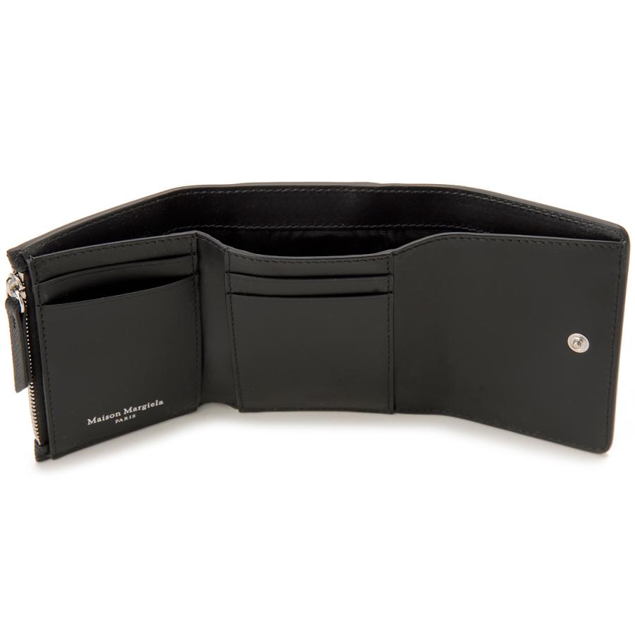 Maison Margiela（メゾンマルジェラ） 三つ折り財布 ブラック