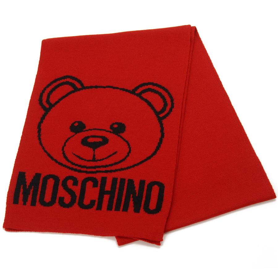MOSCHINO（モスキーノ） マフラー スカーフ レディース レッド