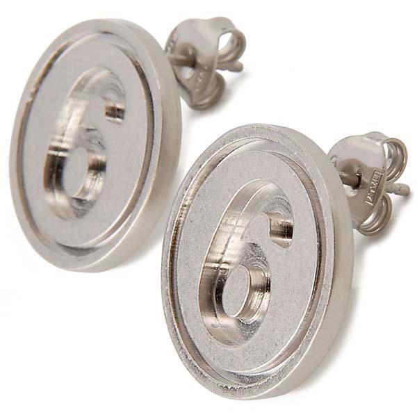 Replica Maison Margiela メゾンマルジェラ MM6 ロゴ ピアス