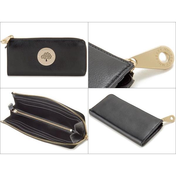 Mulberry マルベリー MULBERRY 長財布 RL8601-571-A100 ブラック  
