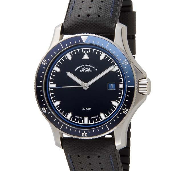 ミューレグラスヒュッテ MUHLE GLASHUTTE メンズ 腕時計 ブラック M1
