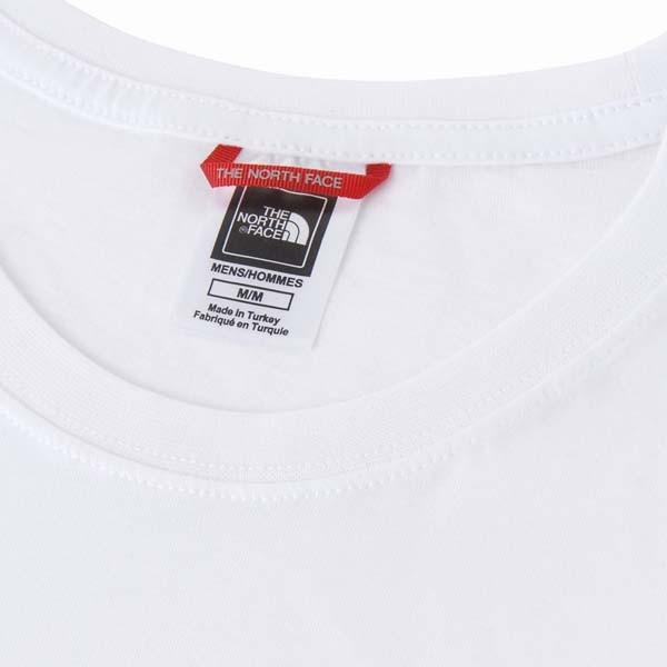 ノースフェイス THE NORTH FACE Tシャツ メンズ ホワイト S/S FINE TEE ロゴ トップス 半袖 カットソー ティーシャツ｜s-select｜04