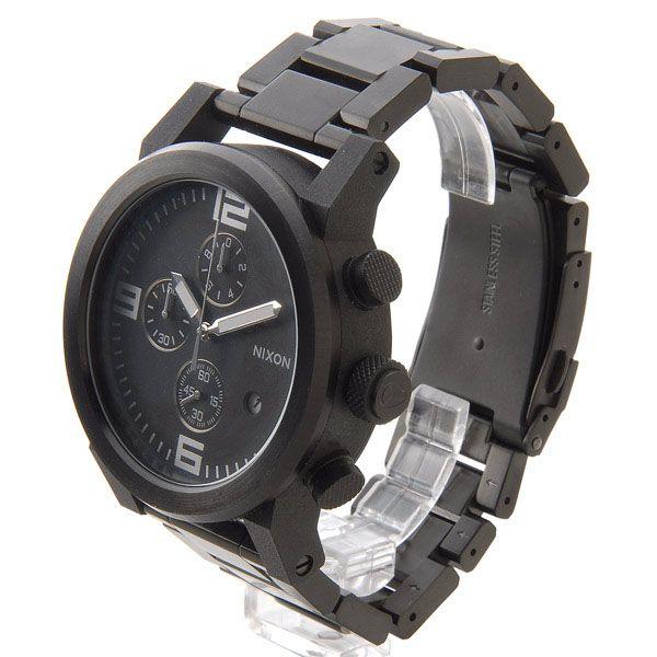 訳あり BOX汚れ ニクソン NIXON クロノグラフ NA347001 ライドSS(RIDE SS) ブラック メンズ腕時計 ブランド｜s-select｜02