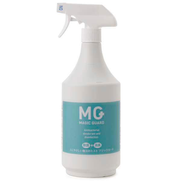 マジックガード 除菌スプレー 1L 大容量 安定型次亜塩素酸ナトリウム ウイルス対策 消臭スプレー 無臭 消臭 99.99% 除菌 MK-CT｜s-select