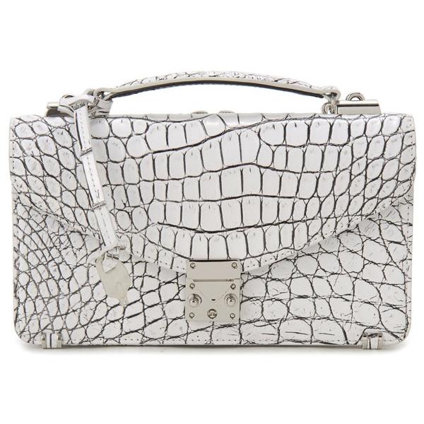 高級素材使用ブランド クロコダイル セカンドバッグ ホワイト バニラ染め 本革 ワニ革 Okuc0315 Vwh メンズバッグ セカンドバッグ クロコダイル バッグ Affaires Sociales Gouv Cg