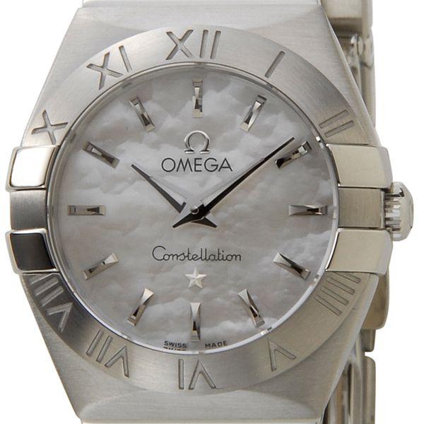 オメガ OMEGA 腕時計 123.10.24.60.05.001 コンステレーション レディース ホワイトシェル 新品 送料無料 当店5年保証｜s-select