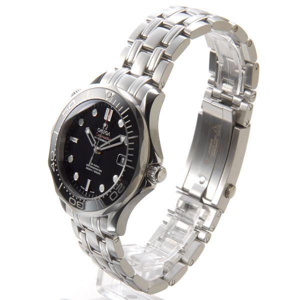 オメガ OMEGA 212.30.41.20.01.003 シーマスター ブラック メンズ 腕時計 新品 当店5年保証｜s-select｜02