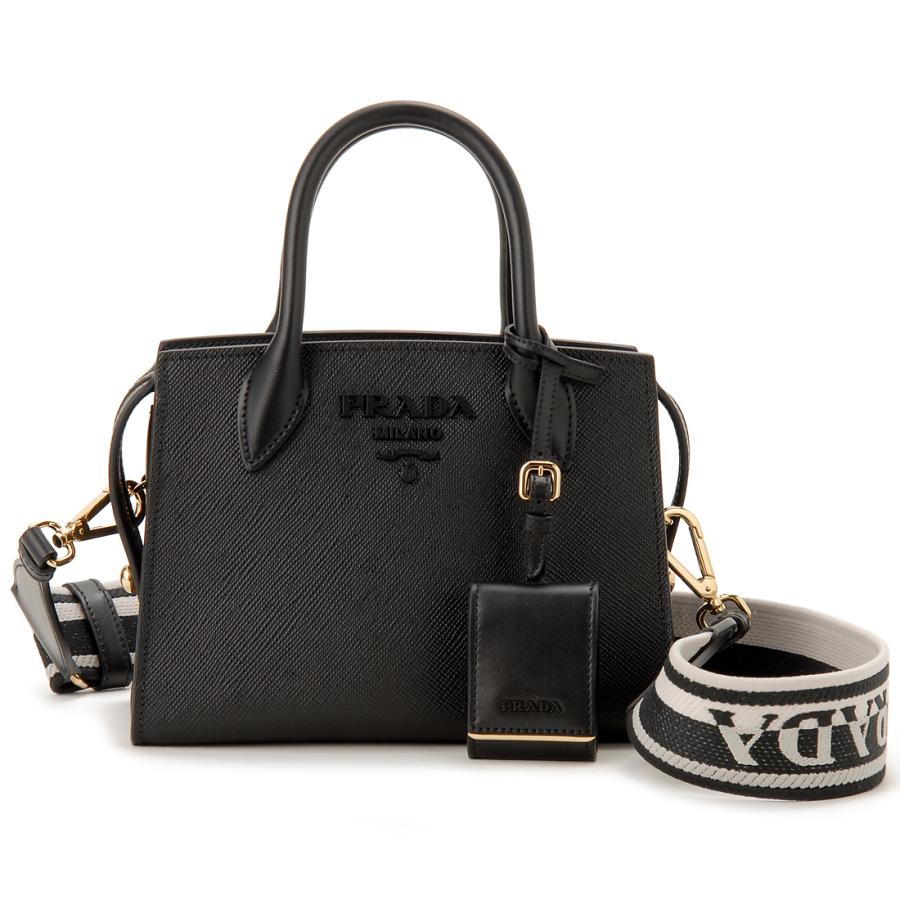PRADA プラダ ハンドバッグ レディース ブラック 1BA269 2ERX PRADA プラダ ハンドバッグ レディース ブラック 1BA269 2ERX