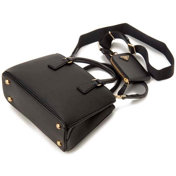PRADA プラダ バッグ ハンドバッグ ブラック 1BA296 NZV F0632