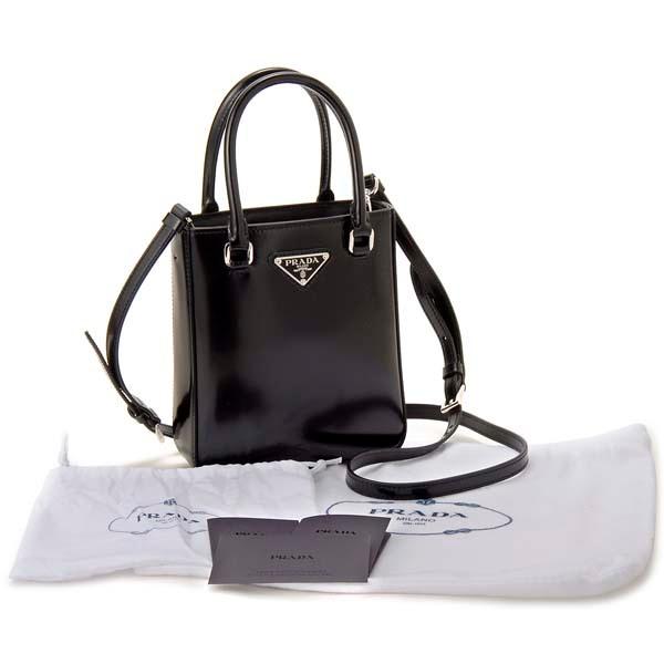 PRADA ブラック ショルダーバッグ 1BA331 PRADA ブラック ショルダーバッグ 1BA331