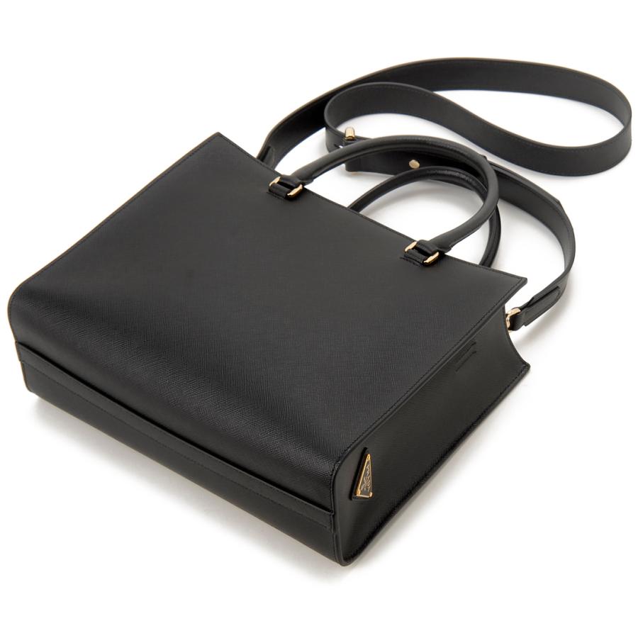 PRADA ブラック ハンドバッグ 中型 PRADA（プラダ） ハンドバッグ レディース 1BA337 NZV F0002 XOA : s