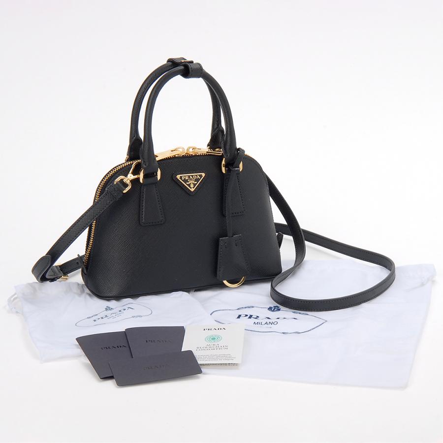 PRADA プラダ ショルダーバッグ レディース ブラック 1BA851 NZV