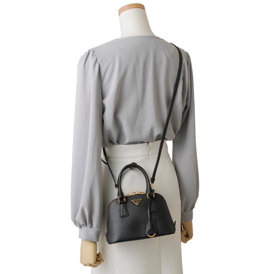 PRADA プラダ ショルダーバッグ レディース 1BA851 NZV F0002 PRADA プラダ ショルダーバッグ レディース ブラック 1BA851 NZV