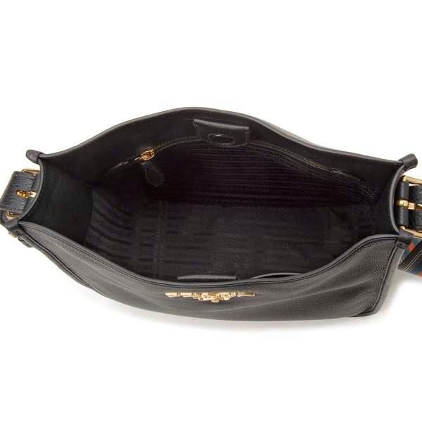 PRADA プラダ ショルダーバッグ レディース ブラック 黒 1BC073