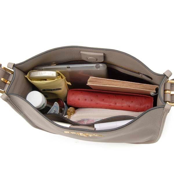 PRADA プラダ ショルダーバッグ レディース グレー 1BC073 2BBE