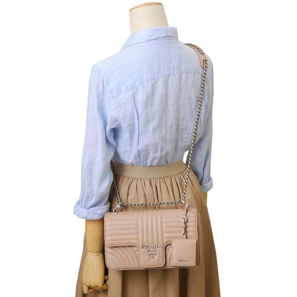 PRADA（プラダ） ショルダーバッグ ピンク 1BD108 2D91 F0CH5 COX