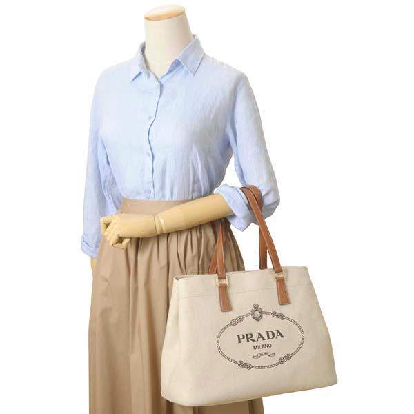 PRADA（プラダ） トートバッグ レディース ベージュ 1BG3552 DLI F0A5T