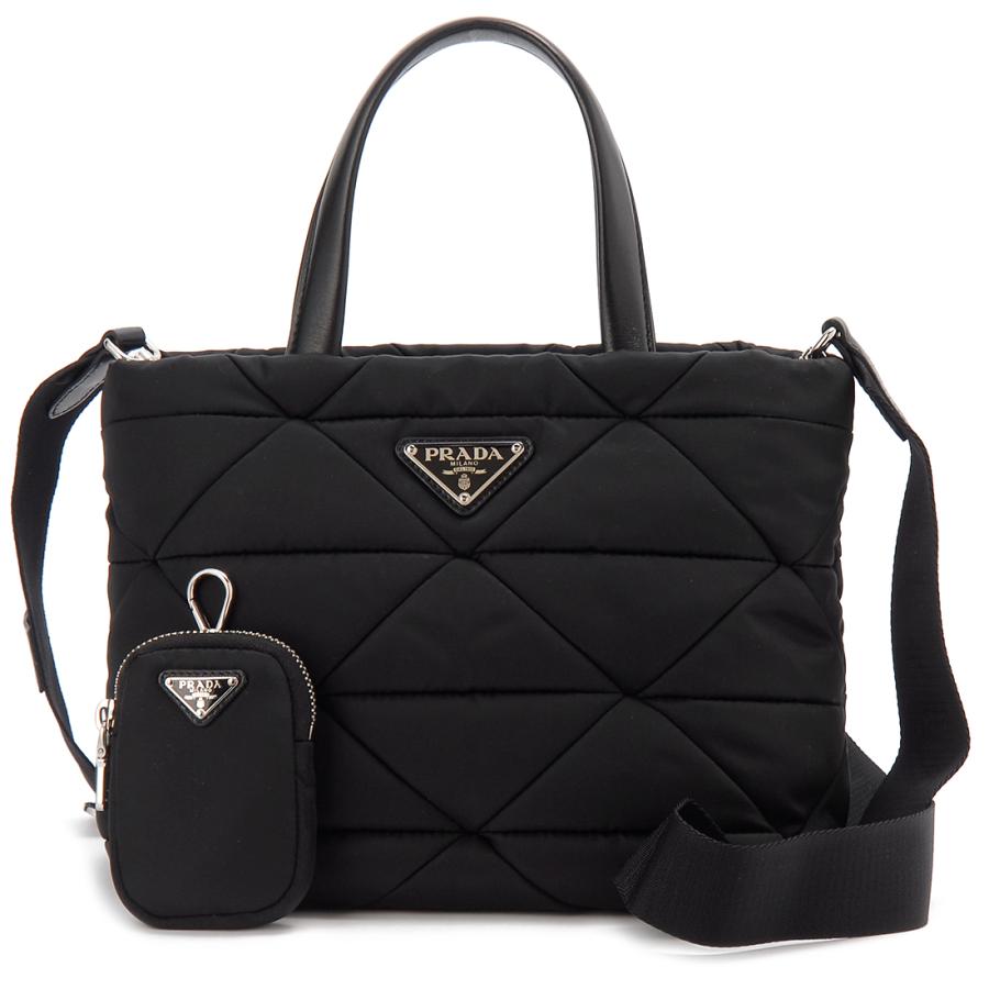 PRADA プラダ トートバッグ レディース ブラック 1BG373 RDJN PRADA プラダ トートバッグ レディース ブラック 1BG373 RDJN