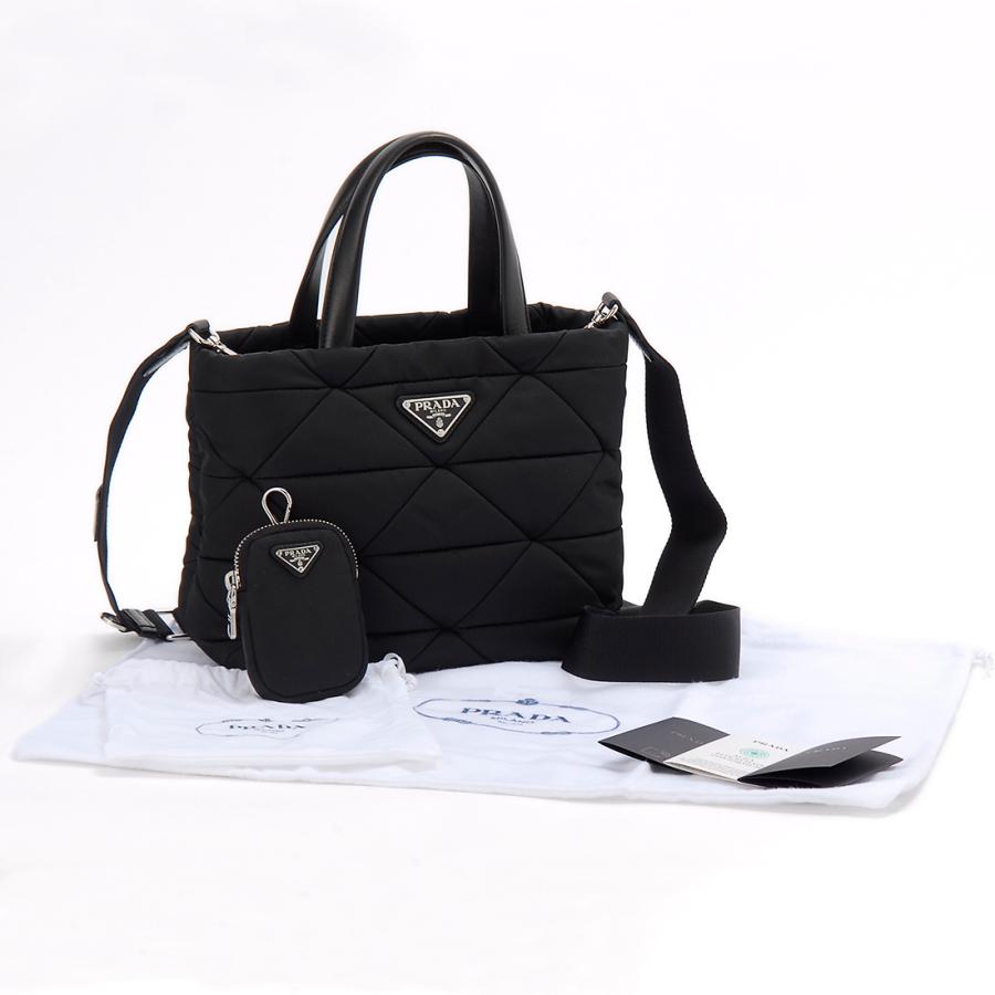 PRADA プラダ トートバッグ レディース ブラック 1BG373 RDJN PRADA プラダ トートバッグ レディース ブラック 1BG373 RDJN