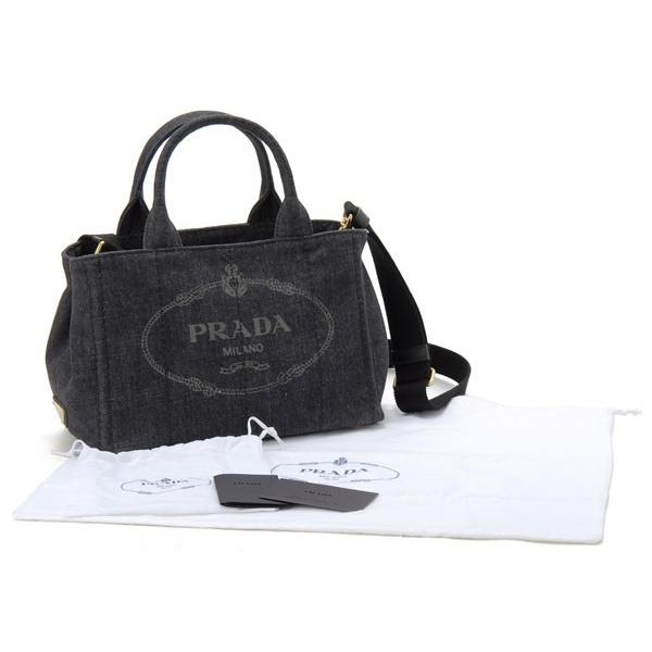 プラダ PRADA トートバッグ 1BG439 AJ6 F0002 CANAPA カナパ 2WAY ショルダーバッグ ブラック 新品｜s-select｜04