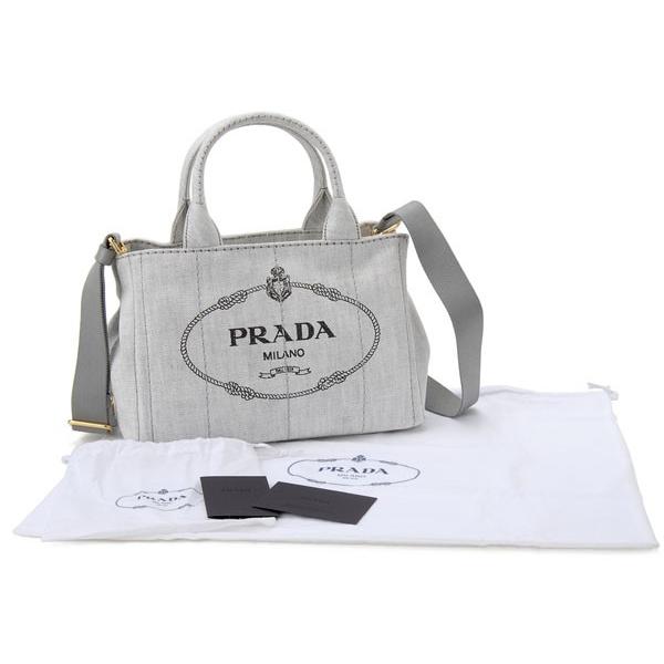 CANAPA プラダ PRADA トートバッグ 1BG439 AJ6 F0009 カナパ 2WAY