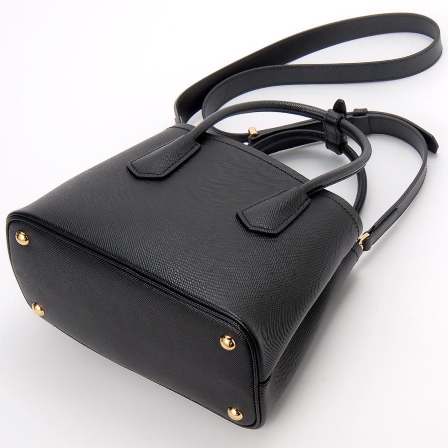 PRADA プラダ レザー ハンドバッグ ダークブラン ミニボストン レディース PRADA（プラダ） ハンドバッグ レディース ブラック