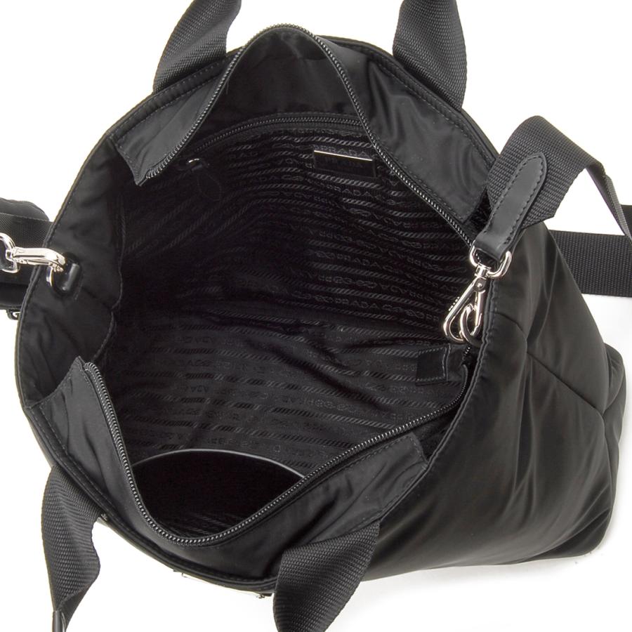 PRADA（プラダ） トートバッグ レディース ブラック 1BG867 RV44 F0002
