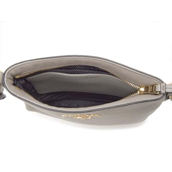 PRADA プラダ ショルダーバッグ レディース グレー 1BH142 2BBE PRADA プラダ ショルダーバッグ レディース グレー 1BH142 2BBE