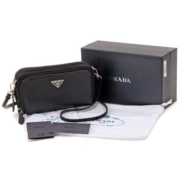 PRADA プラダ ショルダーバッグ レディース ブラック 黒 1BP035 064 
