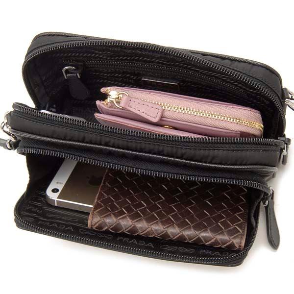 PRADA プラダ バッグ ショルダーバッグ レディース ブラック