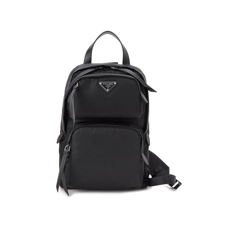 プラダ PRADA ボディバッグ 1BZ026 V44 F0002 OOO ナイロン 斜め掛けバッグ ブラック 新品｜s-select