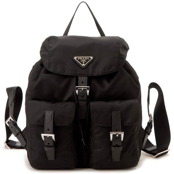 PRADA（プラダ） バッグ リュック レディース ブラック 1BZ677 RV44