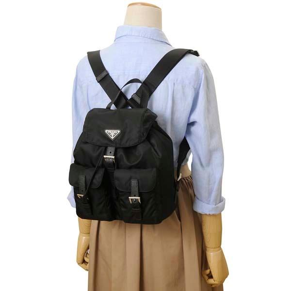 PRADA プラダ バッグ リュック レディース ブラック 1BZ677 RV44 PRADA プラダ バッグ リュック レディース ブラック 1BZ677 RV44