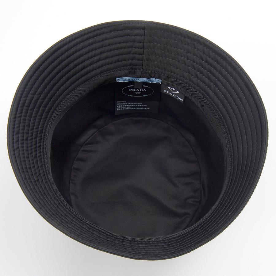 PRADA（プラダ） バケットハット レディース ブラック 1HC1372DMIF0002