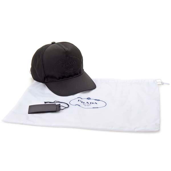 PRADA（プラダ） キャップ 帽子 メンズ ブラック 1HC179 2B15 F0002 L