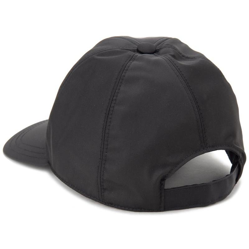 ☆PRADA 三角ロゴキャップ 1HC274 2B15 F0002 PRADA ブラック ベース