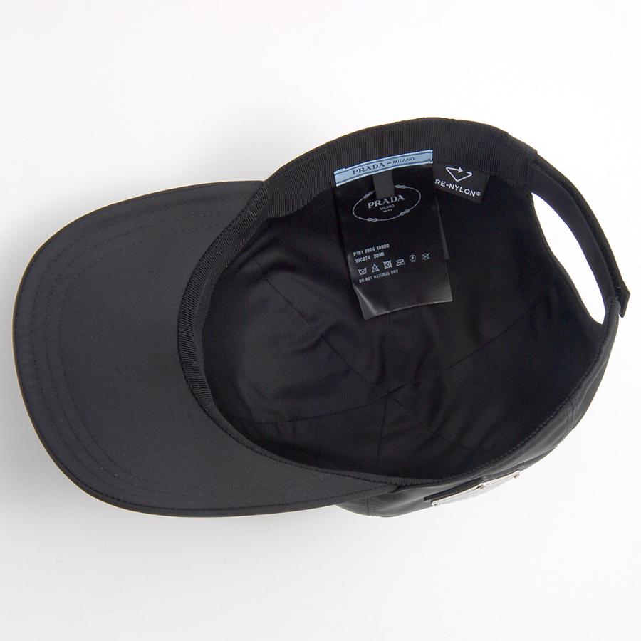 PRADA（プラダ） キャップ レディース ブラック 1HC2742DMIF0002 CAP