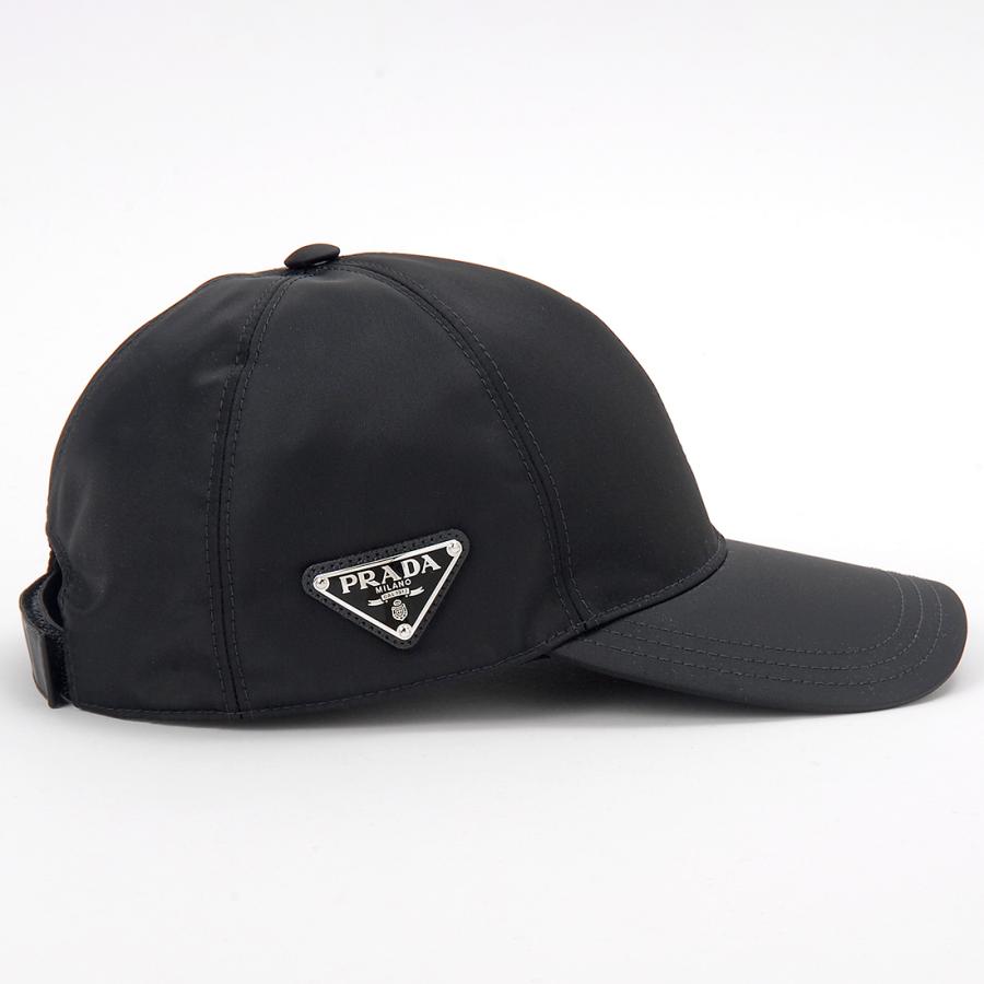 PRADA プラダ キャップ レディース ブラック 1HC2742DMIF0002 PRADA プラダ キャップ レディース ブラック 1HC2742DMIF0002