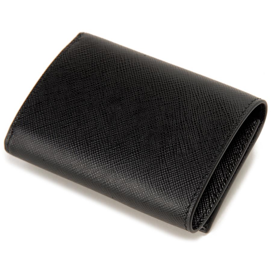 PRADA（プラダ） 三つ折り財布 レディース ブラック 1MH021 QHH F0632