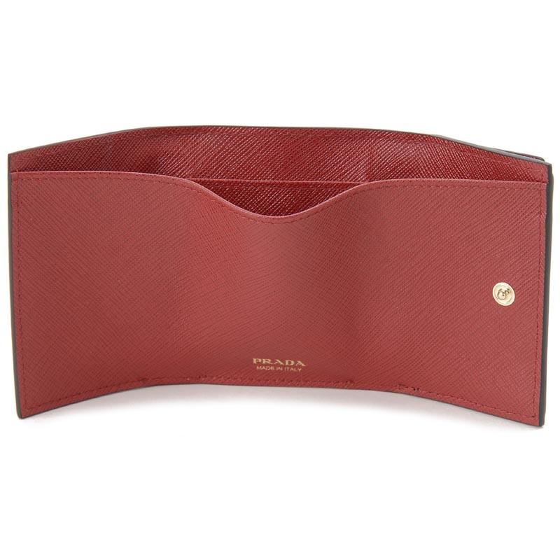 PRADA プラダ 三つ折り財布 1MH021-QHH-F0002 コンパクト財布 PRADA プラダ 三つ折り財布 1MH021-QHH-F0002 コンパクト財布